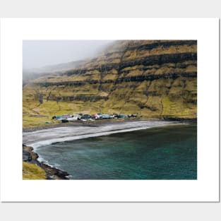 City of Tjørnuvík (Faroe Islands) Posters and Art